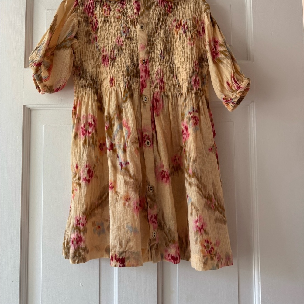 Bonjour Diary Romantic Dress in the Antoinette Print Pique - Picture 5 of 6